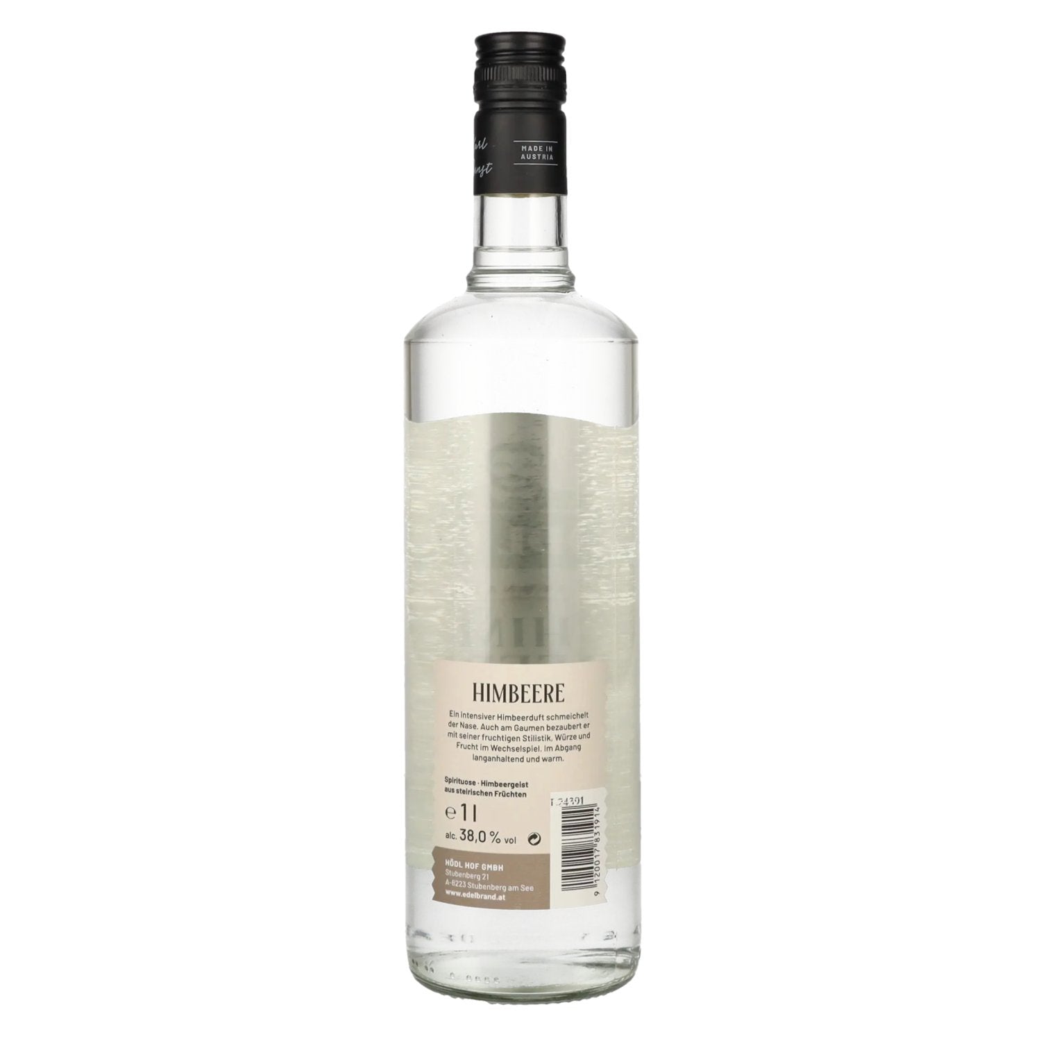 Hödl Hof Original HIMBEERE Geist 38% Vol. 1l