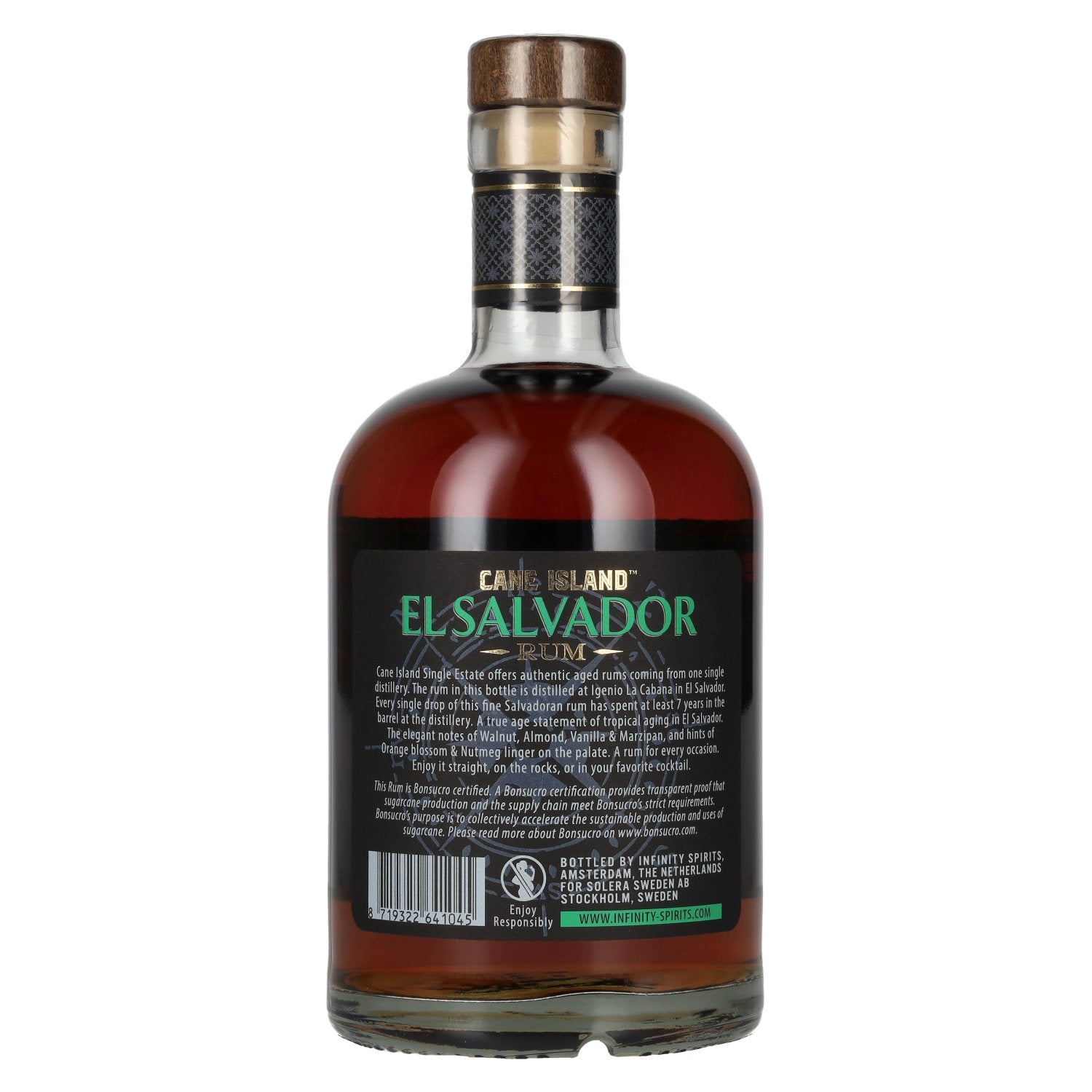 Cane Island EL SALVADOR 7 Years Old Single Estate Rum 43% Vol. 0,7l