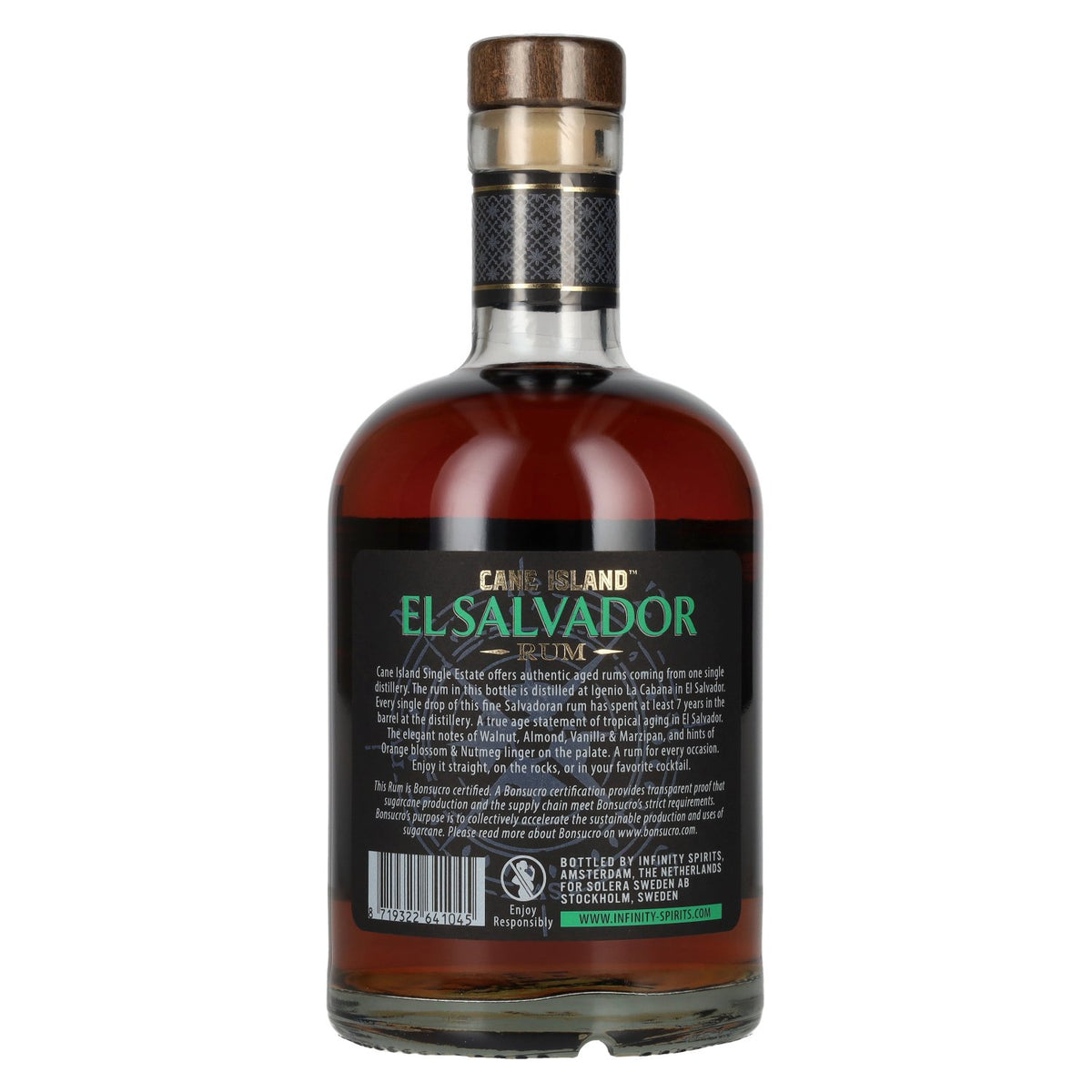 Cane Island EL SALVADOR 7 Years Old Single Estate Rum 43% Vol. 0.7l