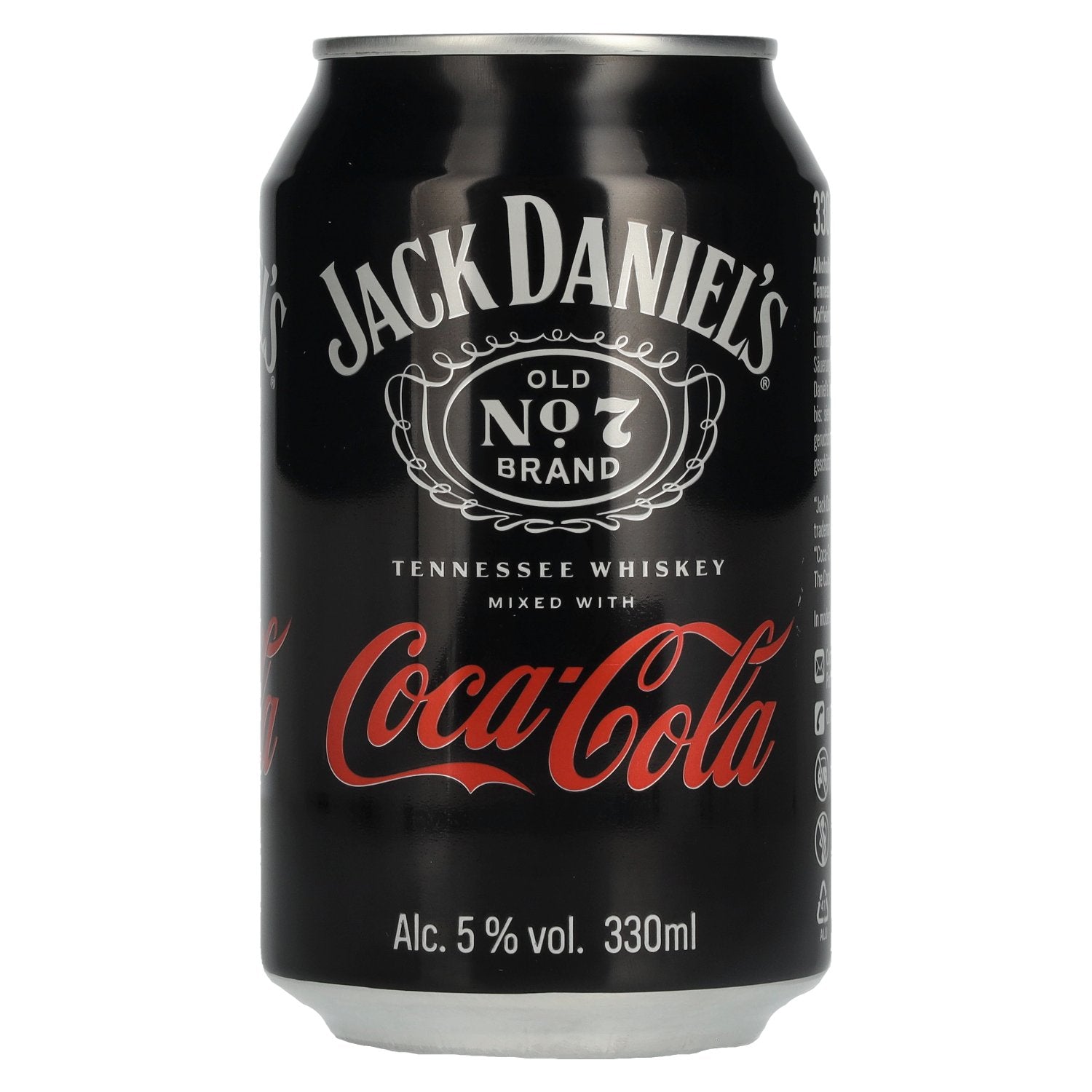 Jack Daniel's No. 7 Whiskey & Coca Cola 5% Vol. 0,33l Dose Pfand