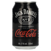 Jack Daniel's No. 7 Whiskey & Coca Cola 5% Vol. 0,33l Dose Pfand