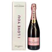 Moët &amp; Chandon Champagne ROSÉ IMPÉRIAL Brut ‘I Love You’ Edition 12% ABV 0.75l in a gift box