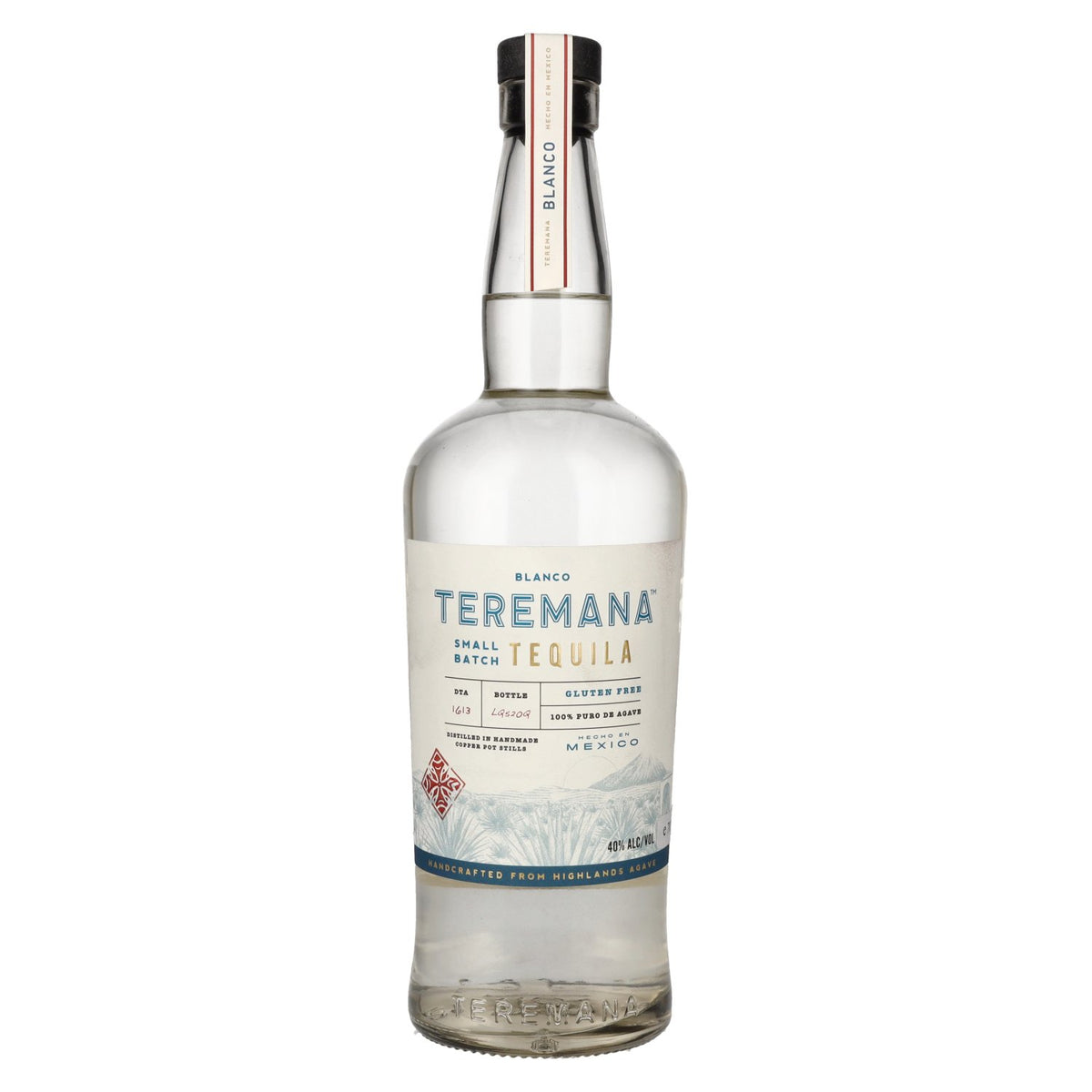 Teremana Tequila Blanco 100% Agave Blue Weber 40% Vol. 0.7l