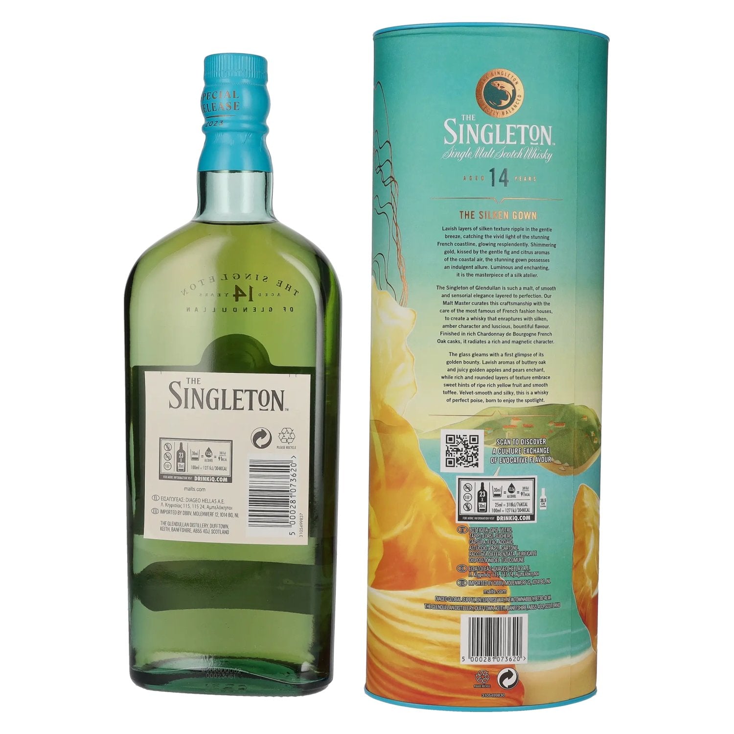 The Singleton 14 Years Old The Silken Gown Speyside Single Malt Special Release 2023 55% Vol. 0.7l in Gift Box