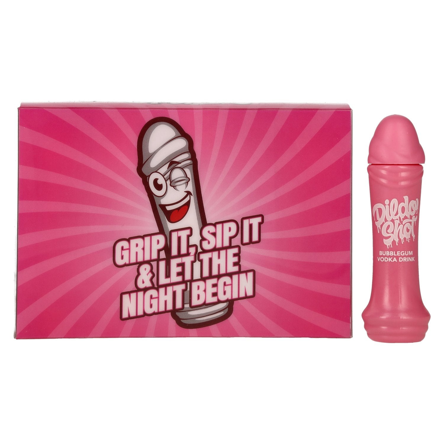 Dildo Shot Bubblegum Vodka Based 10% Vol. 10x0.02l PET