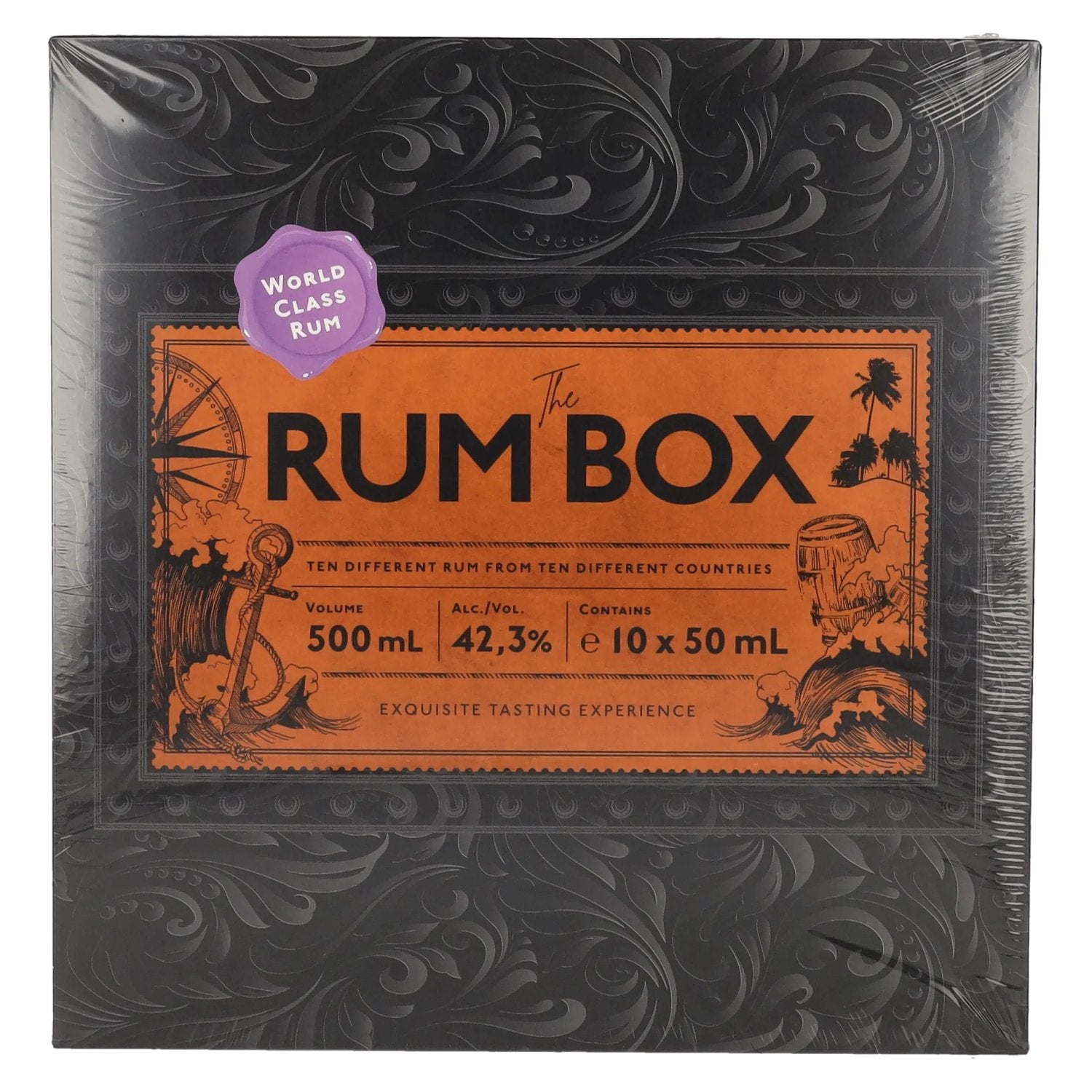 The Rum Box Purple Edition 42.3% Vol. 10x0.05l in gift box