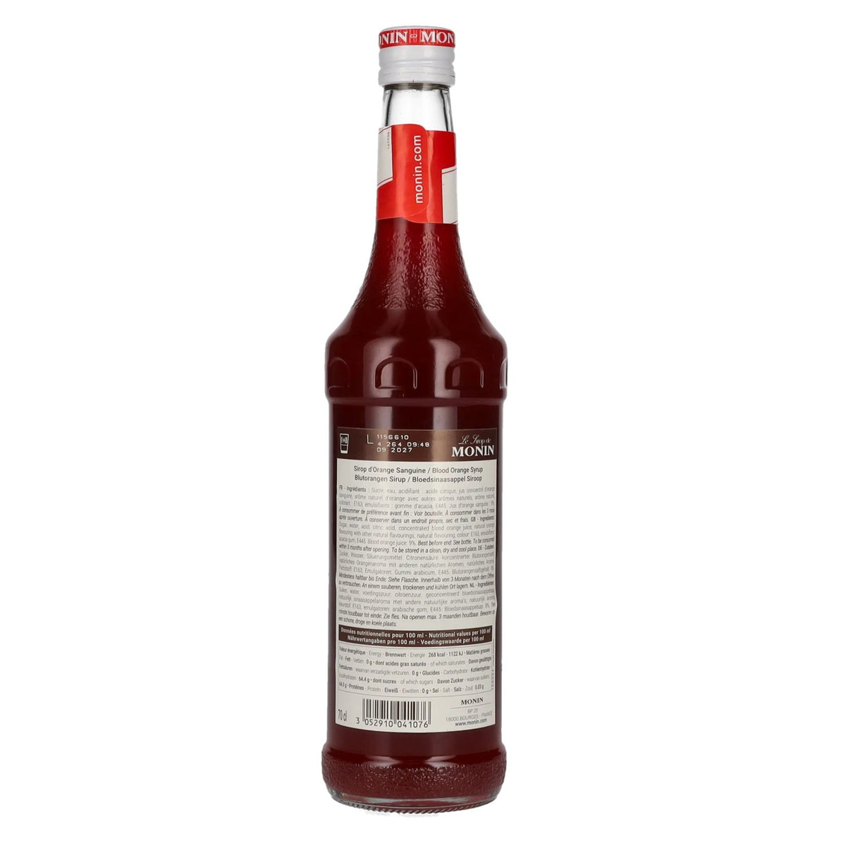 Monin BLUTORANGE Syrup 0.7l