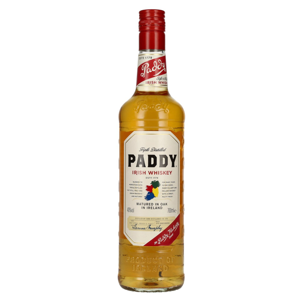 Paddy Irish Whiskey 40% Vol. 0.7l