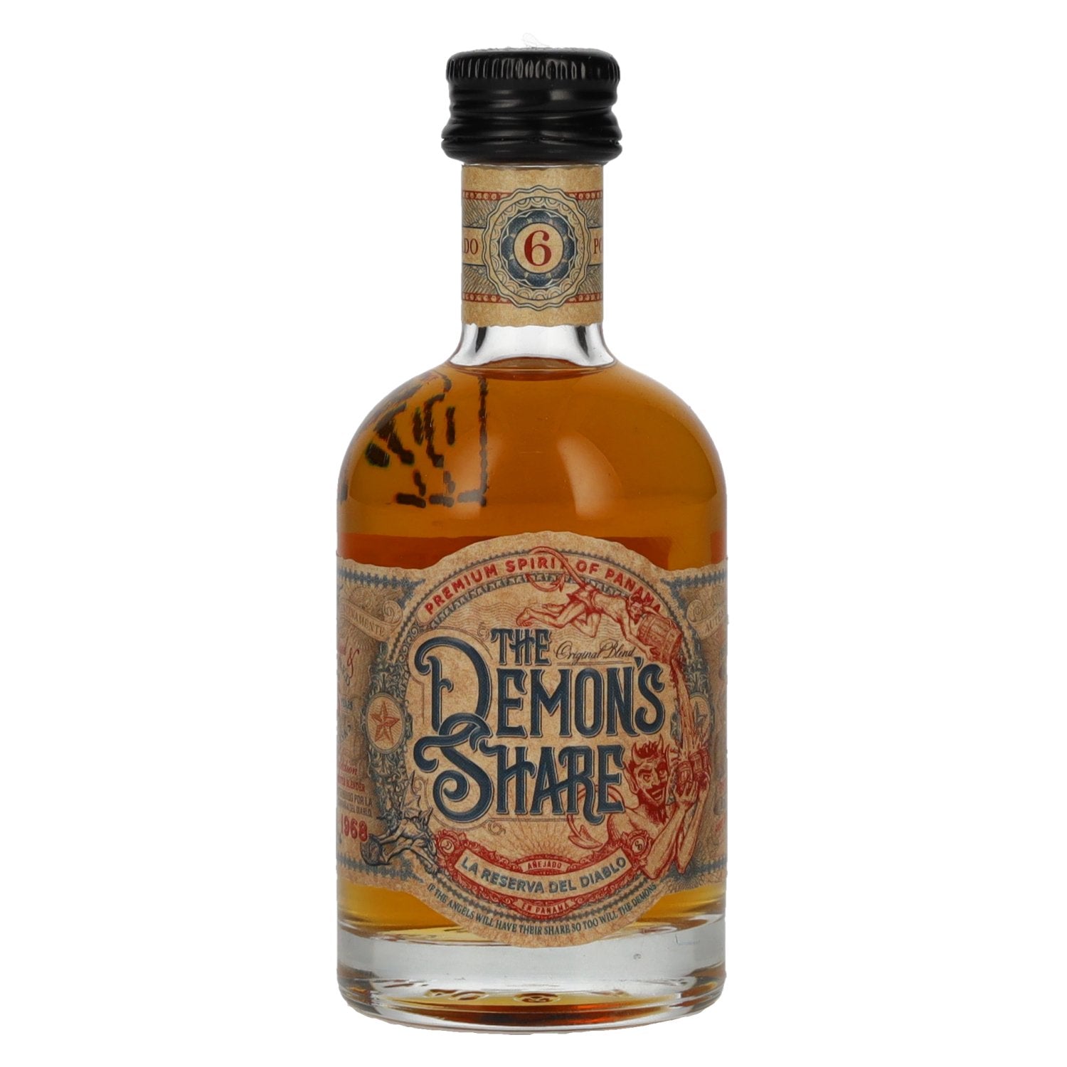 The Demon's Share 6 Years Old Spirit Drink 40% Vol. 0.05l