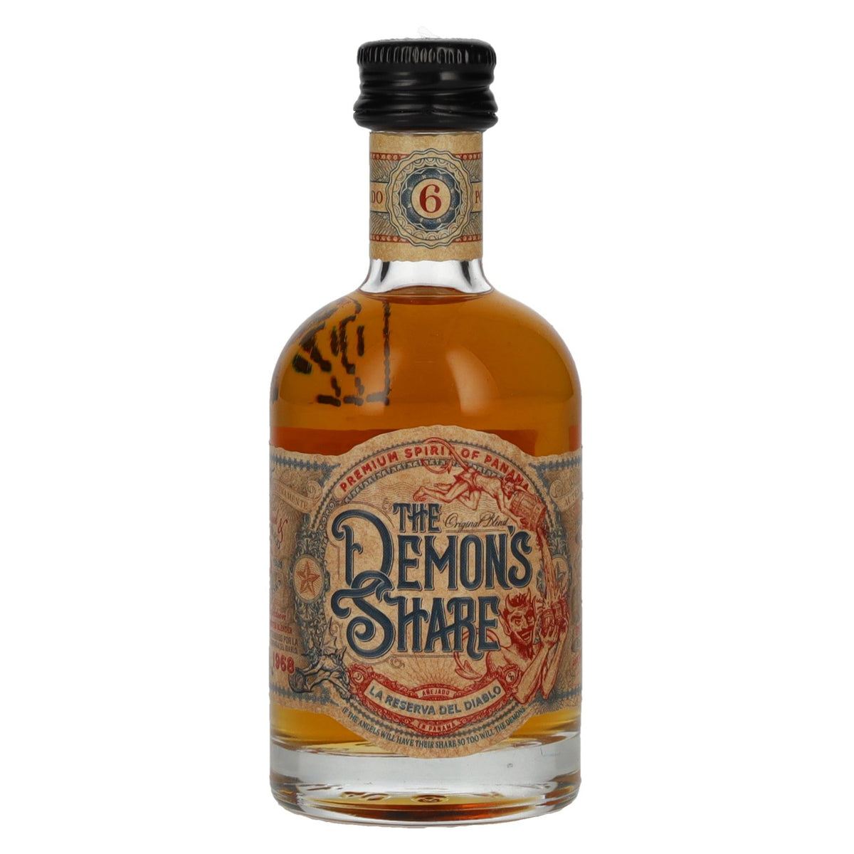 The Demon's Share 6 Years Old Spirit Drink 40% Vol. 0.05l