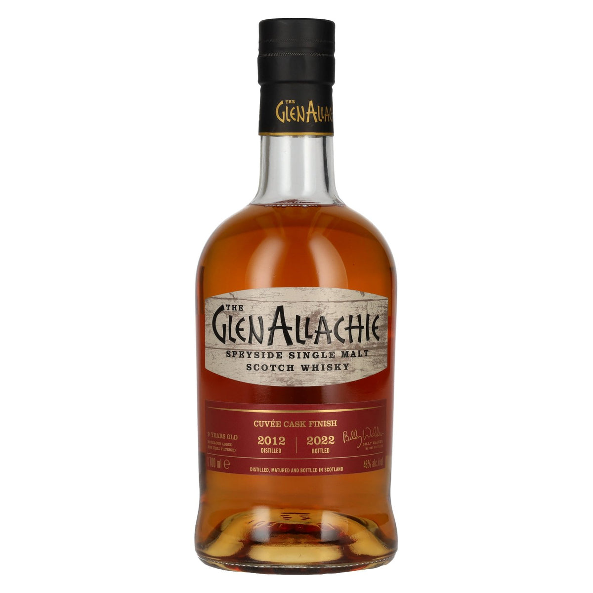 The GlenAllachie WINE SERIES Cuvée Cask Finish 2012 48% Vol. 0,7l