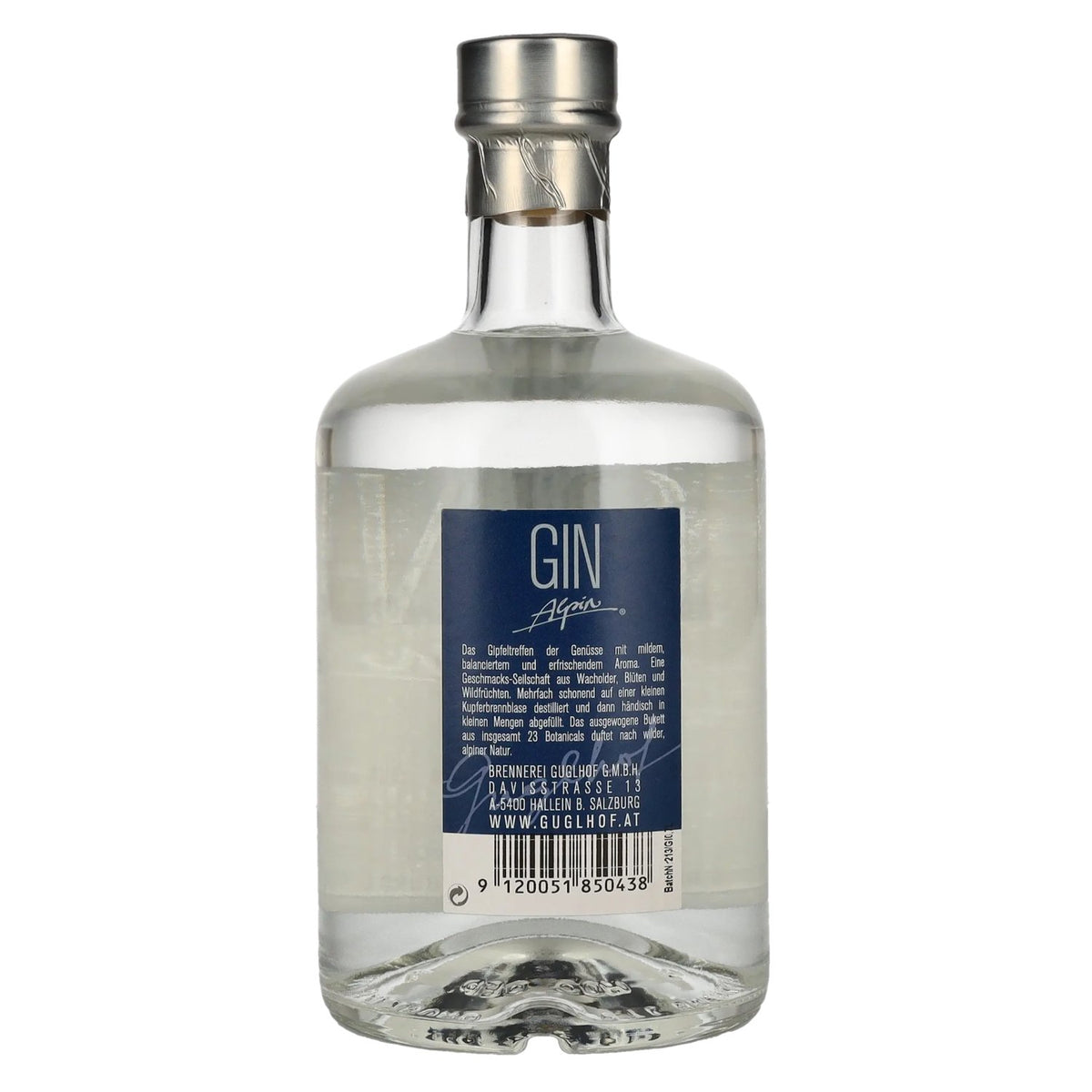 Guglhof Gin Alpine Distilled Austrian Dry Gin 42% vol. 0.7 l