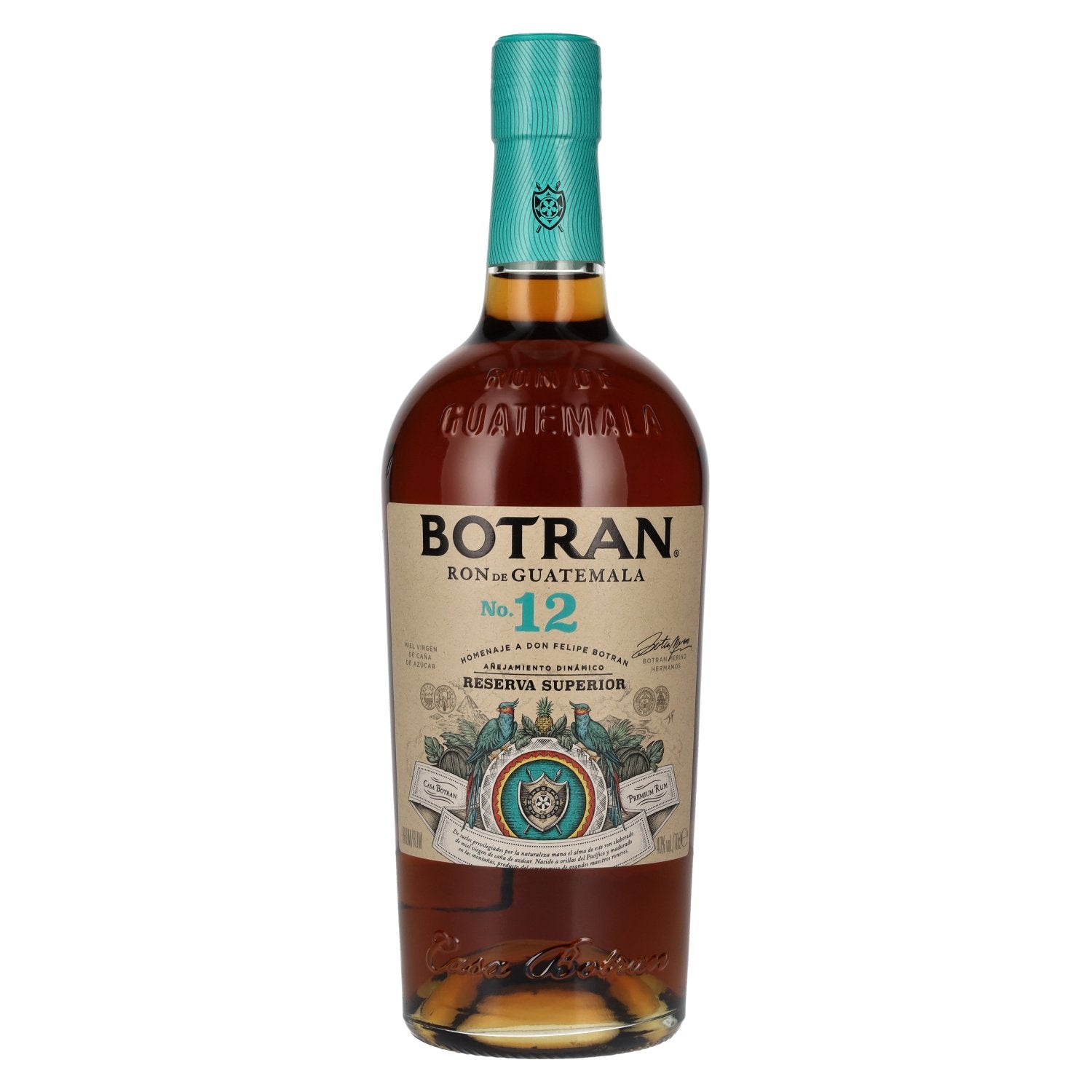 Botran Rum from Guatemala No. 12 Reserva Superior 40% Vol. 0.7l