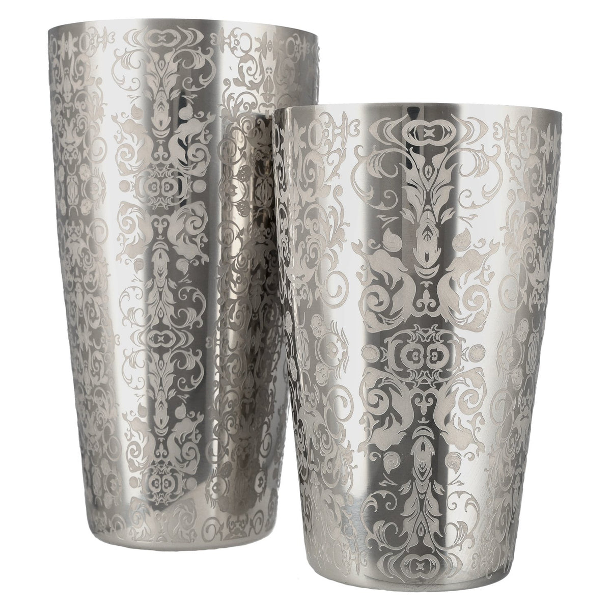 Boston shaker with an ivy pattern