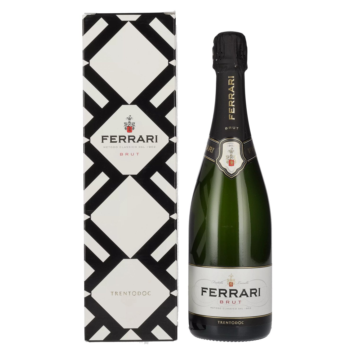 Ferrari Brut 12.5% Vol. 0.75l in gift box