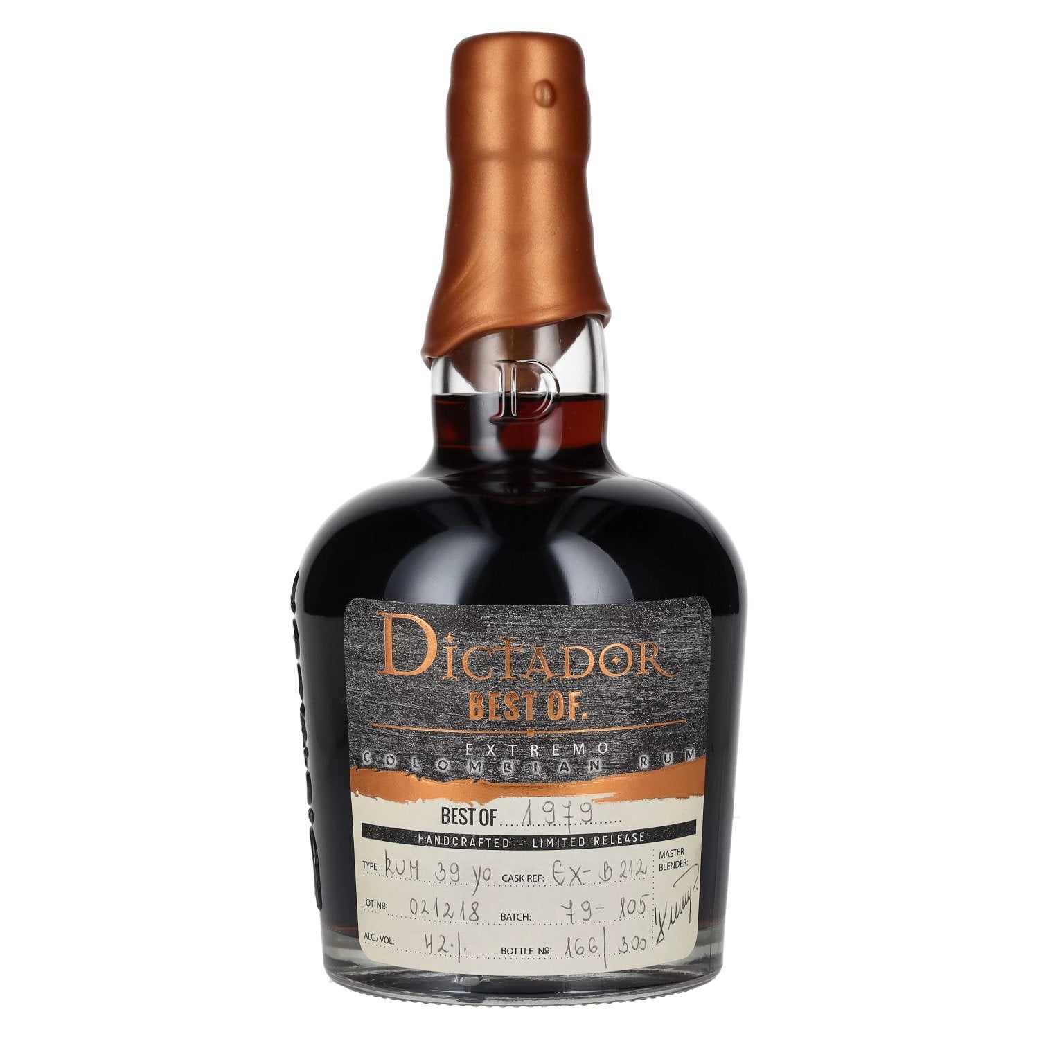 Dictador BEST OF 1979 EXTREMO Colombian Rum Limited Release 42% Vol. 0.7L