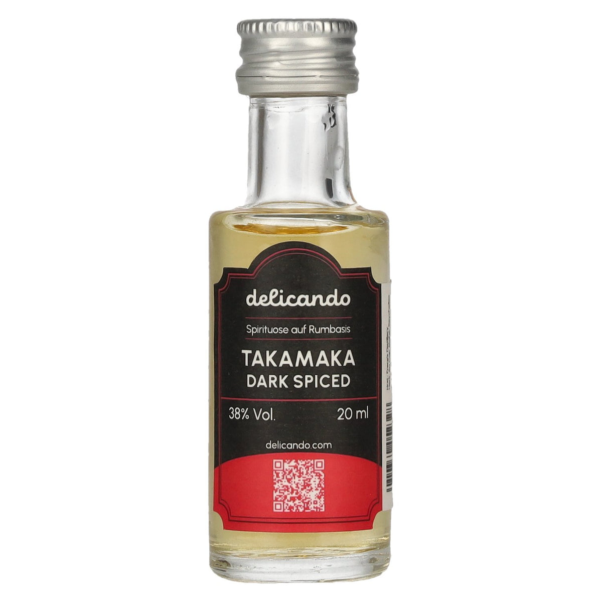 Takamaka DARK SPICED Spirit Drink 38% Vol. 0.02l