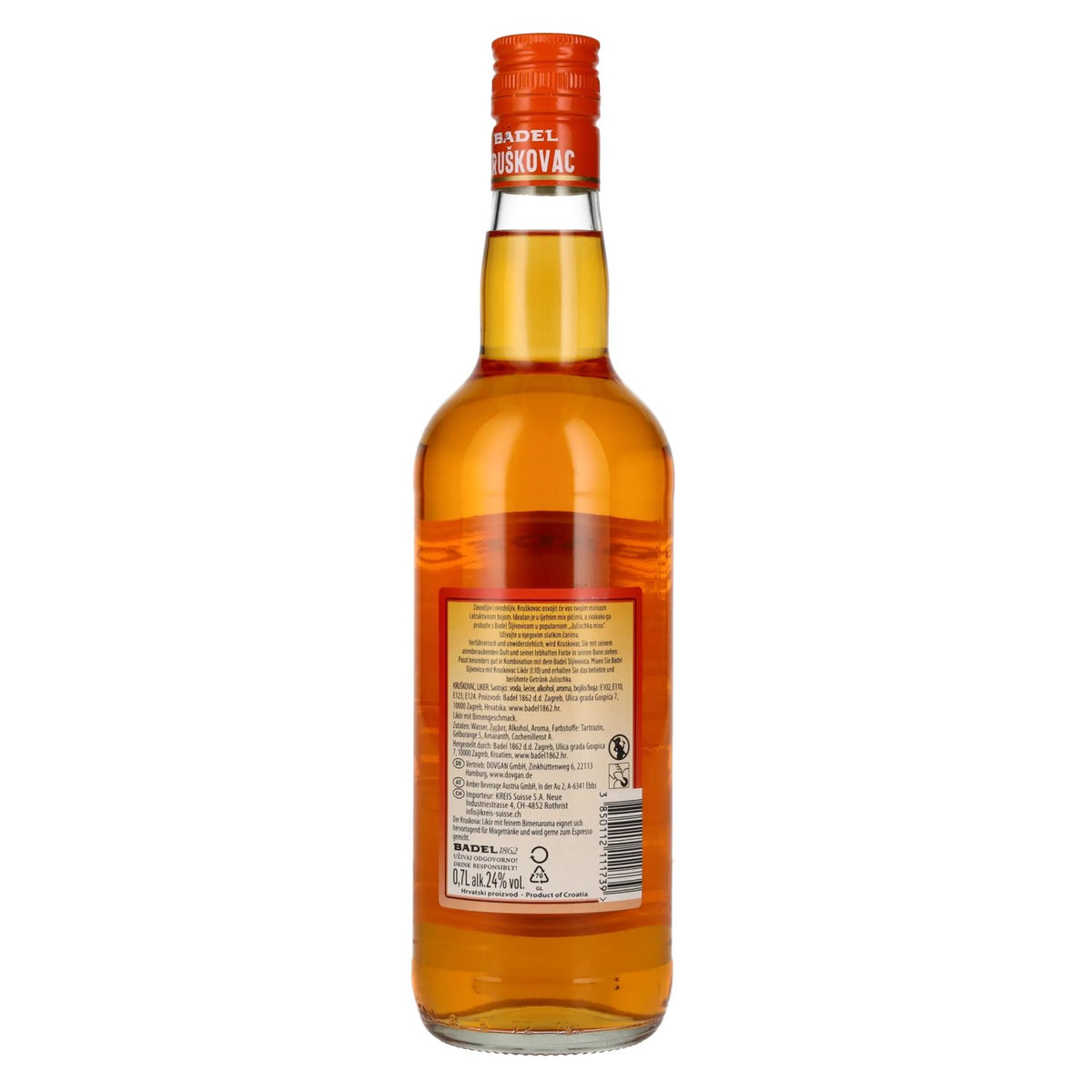 Badel Kruškovac Birnenlikör 24% Vol. 0,7l