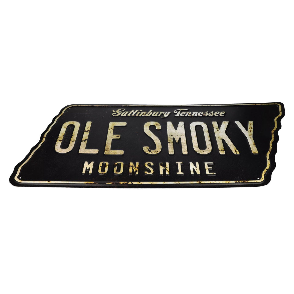 Ole Smoky Tennessee Moonshine rectangular metal sign