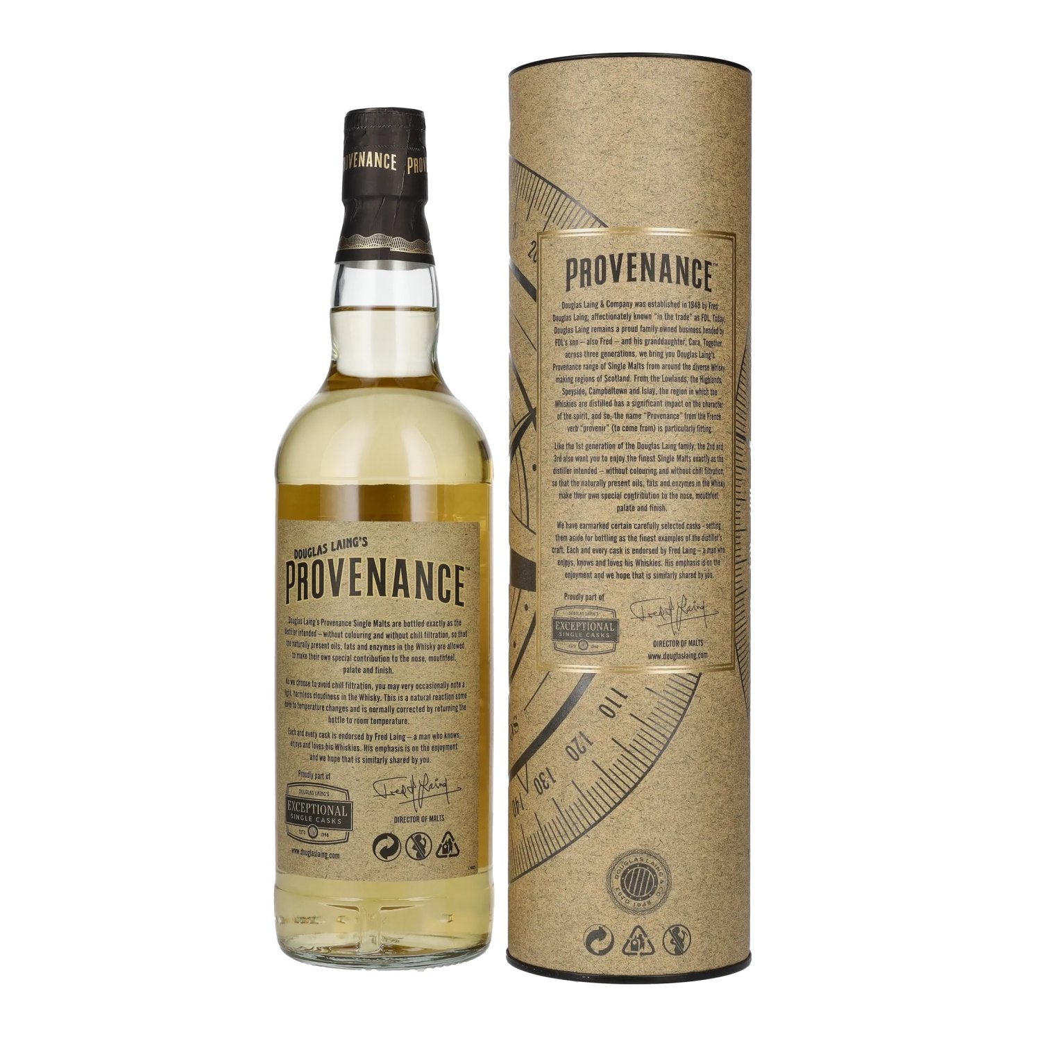 Douglas Laing PROVENANCE Blair Athol 12 Years Old Single Cask Malt 2007 46% Vol. 0,7l in Geschenkbox