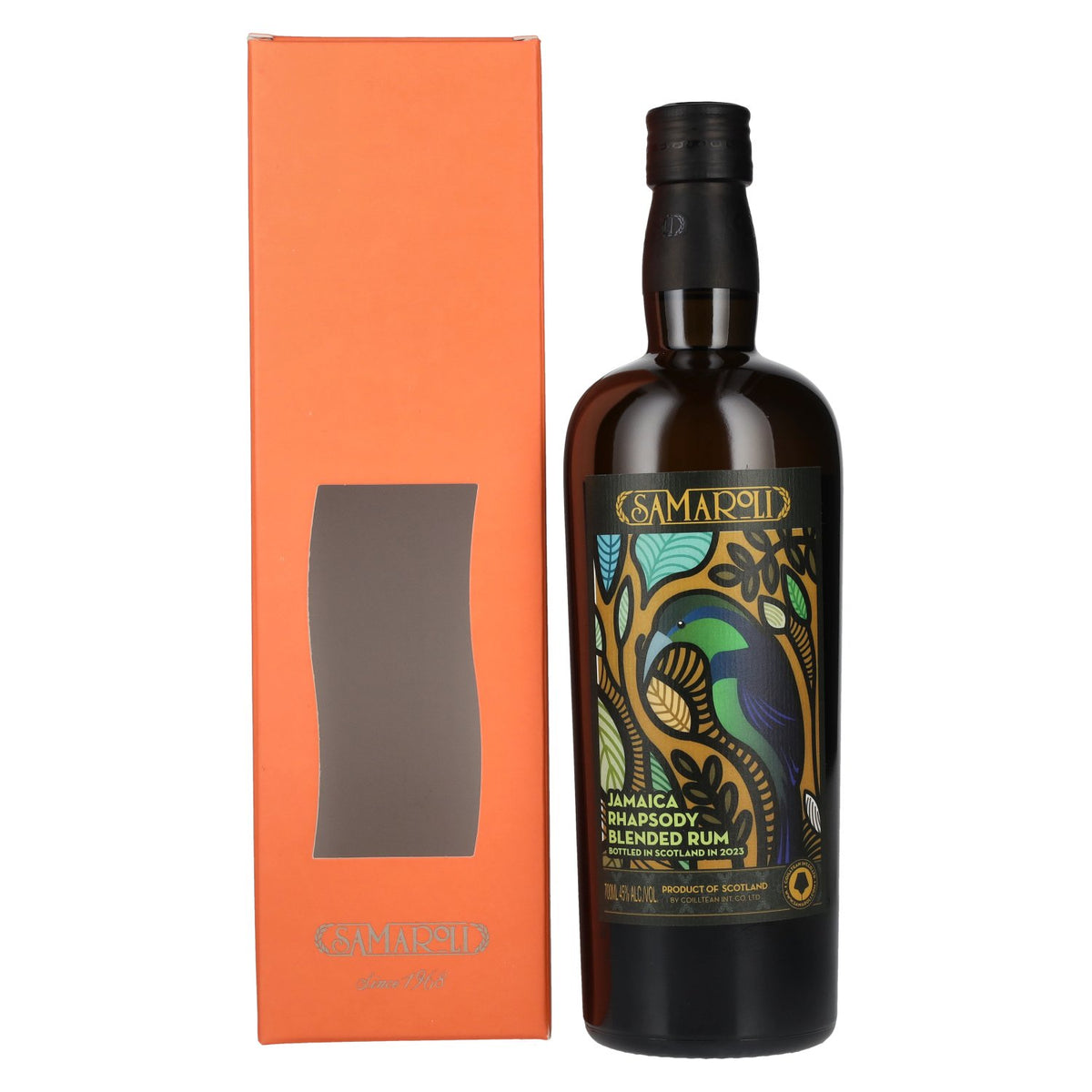 Samaroli Jamaica Rhapsody Blended Rum 2023 45% Vol. 0.7l in gift box