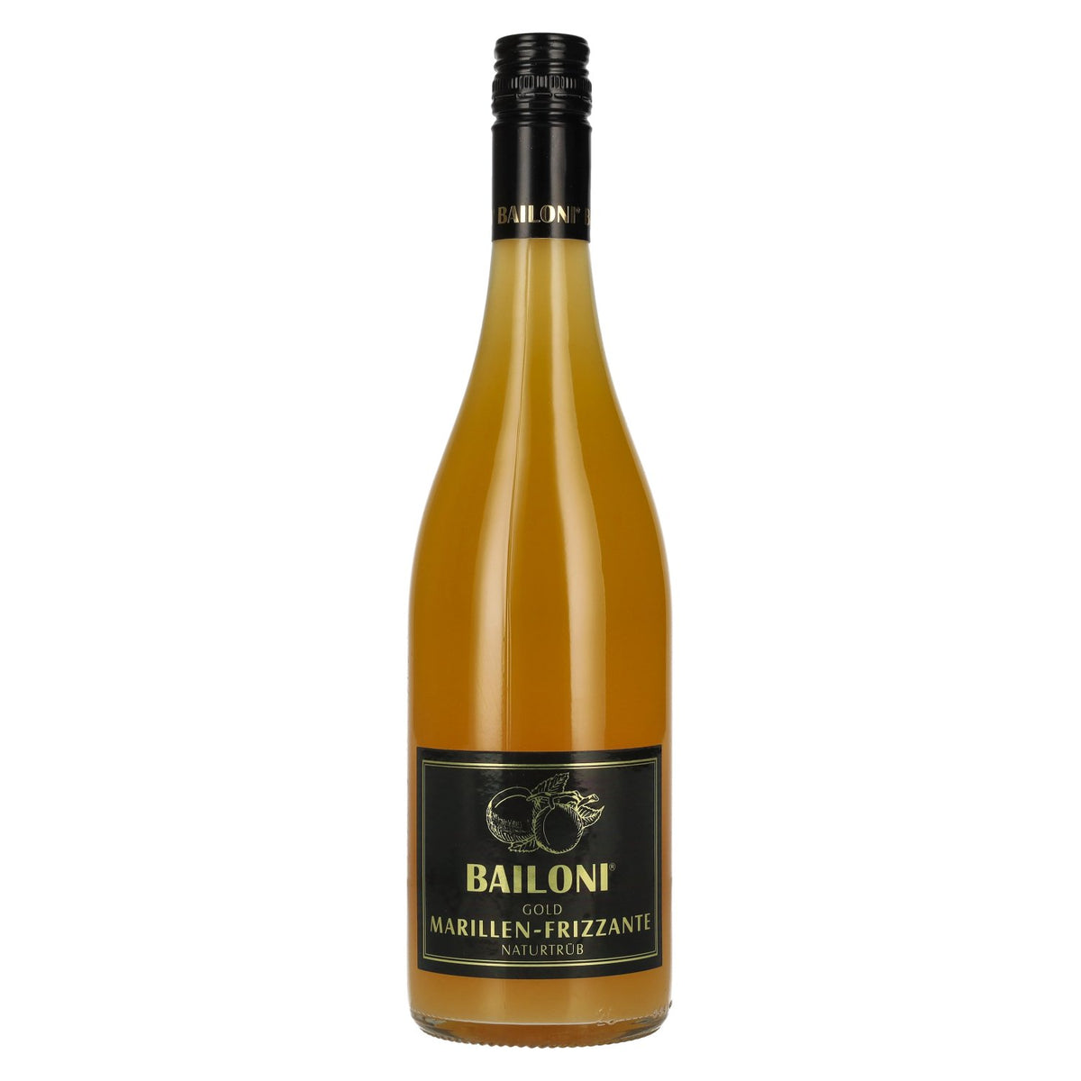 Bailoni Gold Marillen-Frizzante naturtrüb 6% Vol. 0,75l