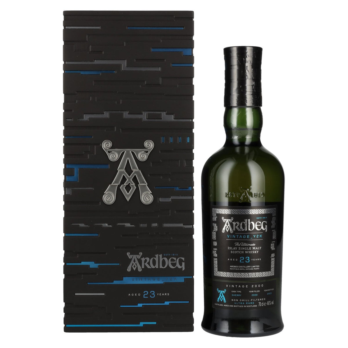 Ardbeg 23 Years Old The Ultimate Vintage Y2K 2000 46% Vol. 0.7l in Gift Box