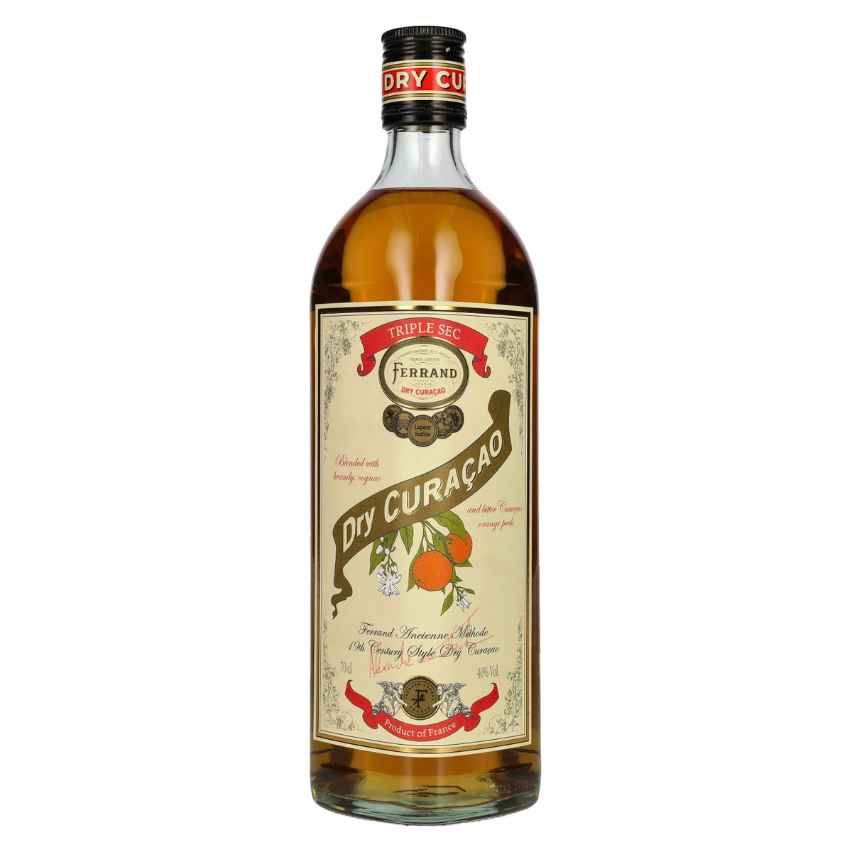 Pierre Ferrand Triple Sec Dry Curaçao 40% vol. 0.7 l