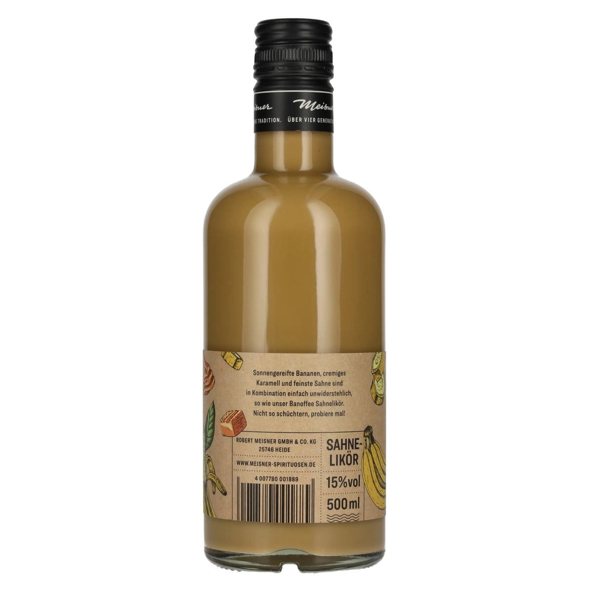 Meisner Banoffee Cream Liqueur 15% vol. 0.5 l