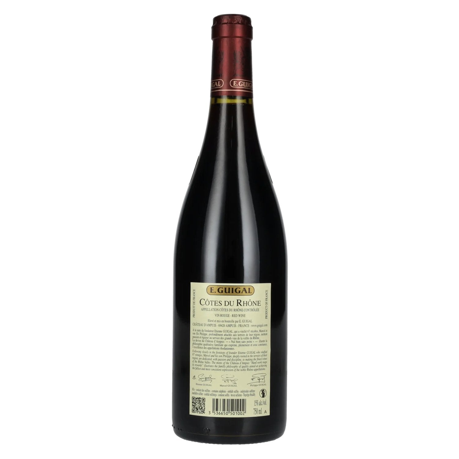 E. Guigal Côtes du Rhone AC 2022 15% Vol. 0,75l
