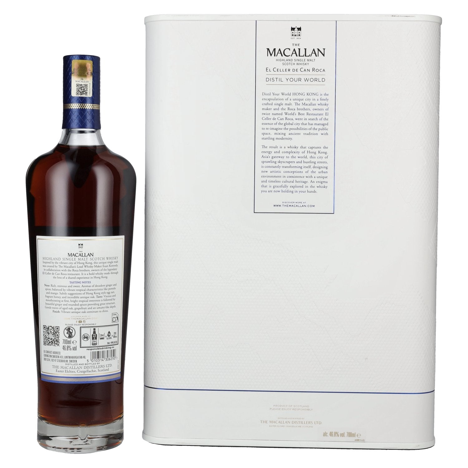 The Macallan Distil Your World HONG KONG Limited Edition 46.8% Vol. 0.7l in gift box