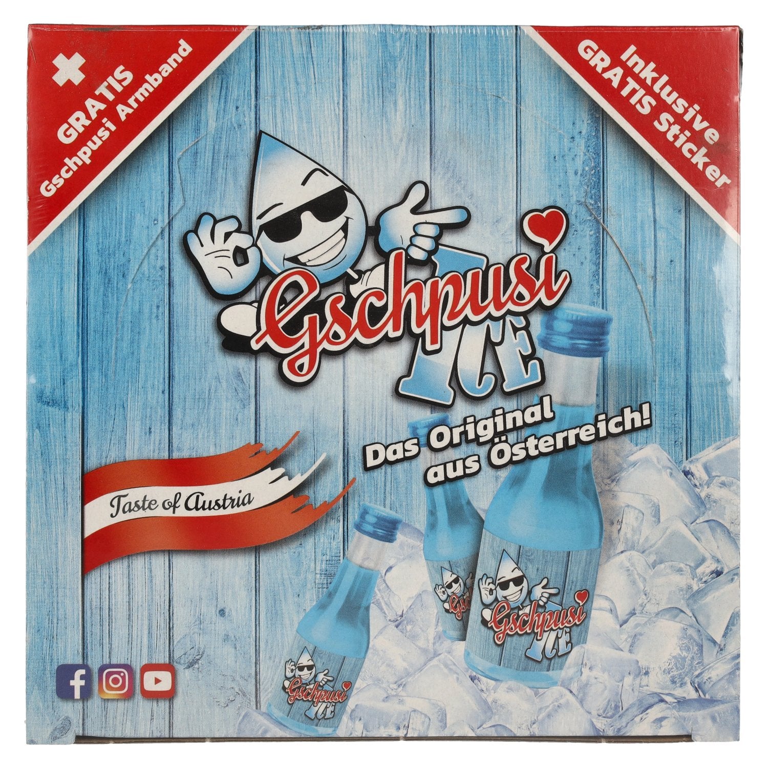 Gschpusi Ice 20% Vol. 25x0,02l mit Sticker