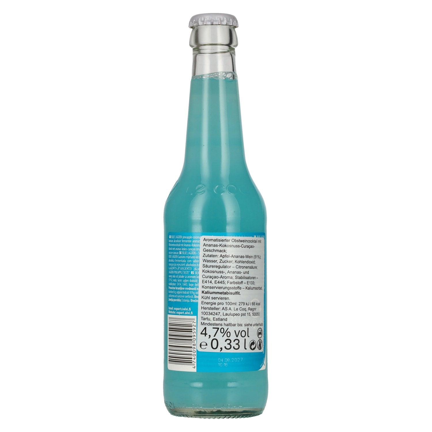 Le Coq BLUE LAGOON 4,7% Vol. 0,33l