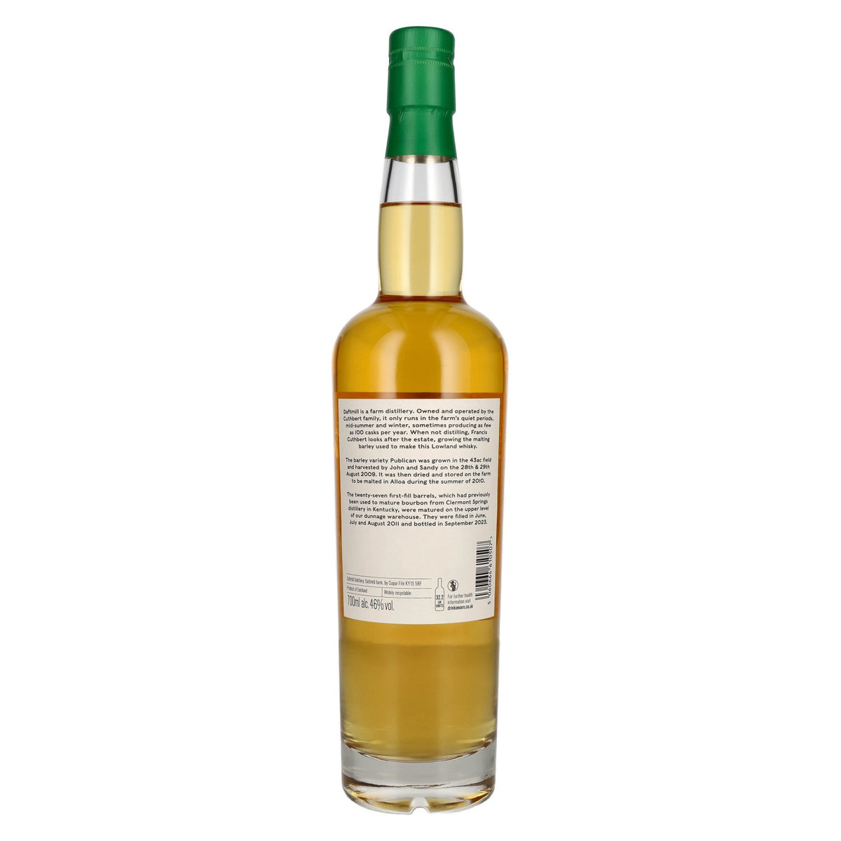 Daftmill Lowland Single Malt Summer Batch Release 2011 46% Vol. 0,7l