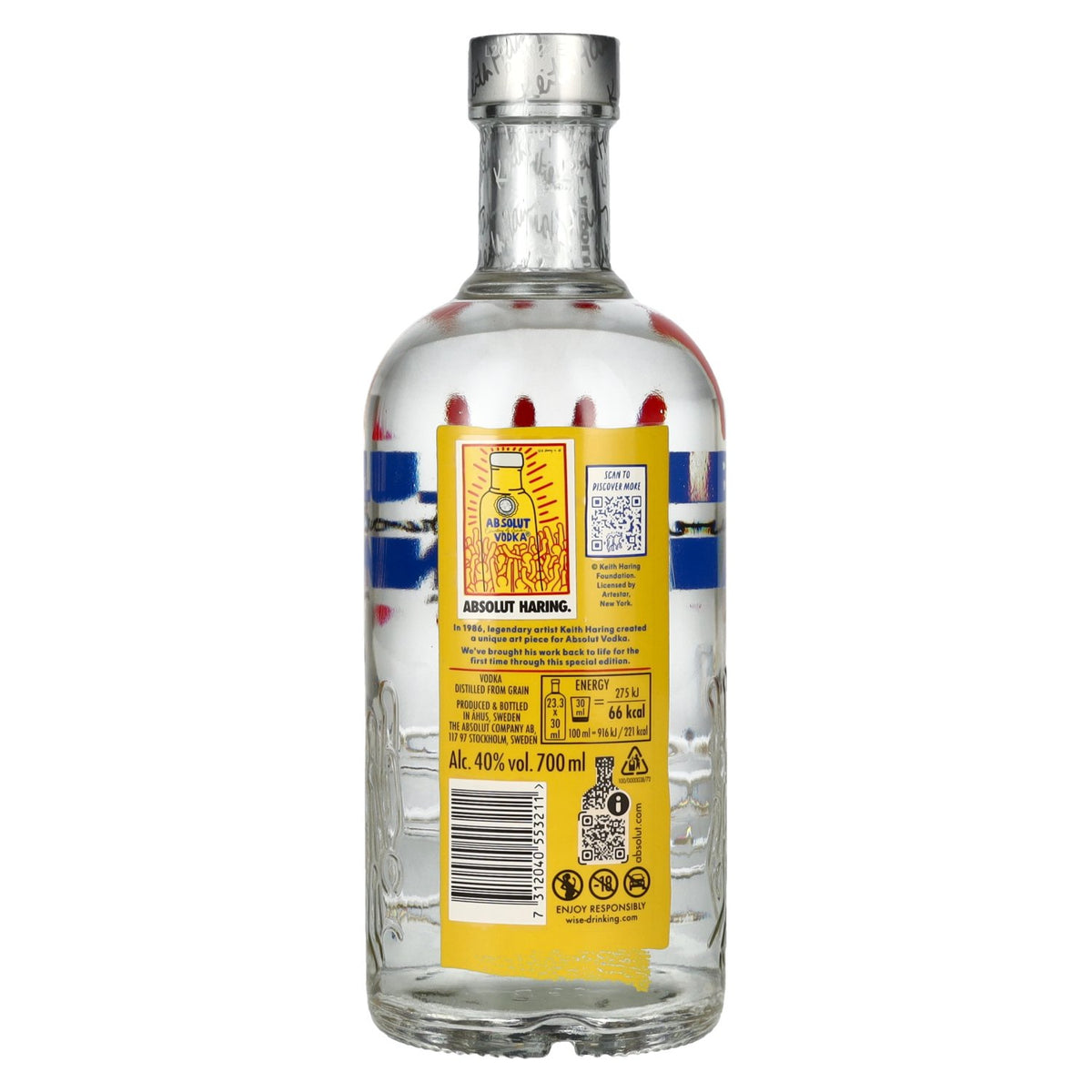 Absolut HARING Vodka 40% vol. 0.7l