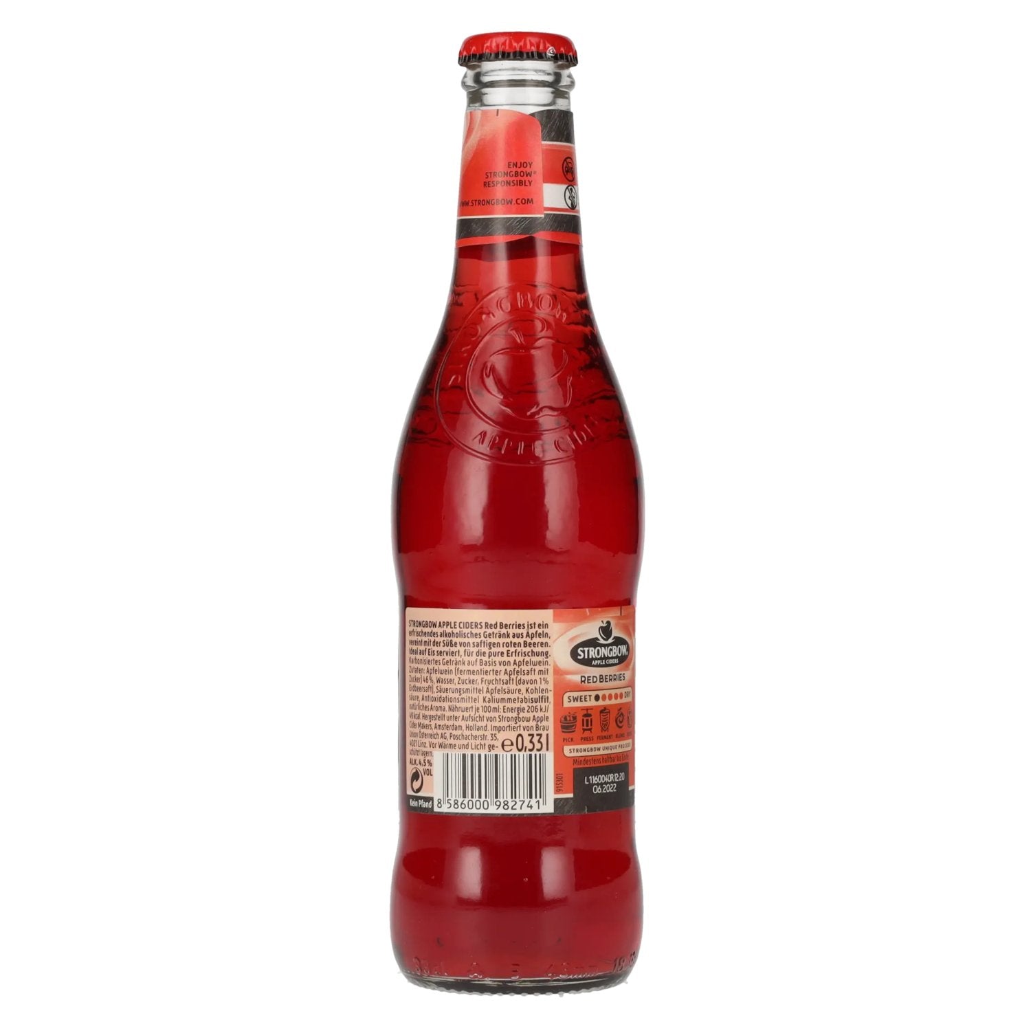 Strongbow Cider Red Berries 4,5% Vol. 0,33l