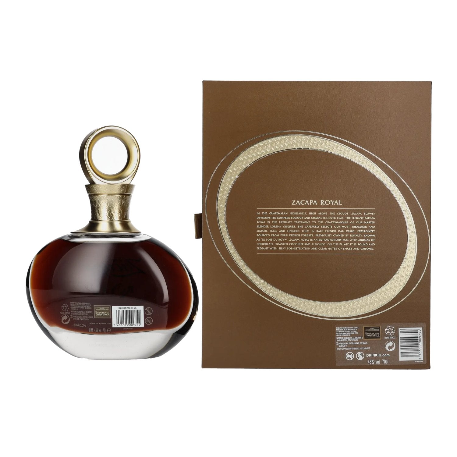 Ron Zacapa Centenario ROYAL Solera Gran Reserva Especial 45% Vol. 0,7l in Geschenkbox