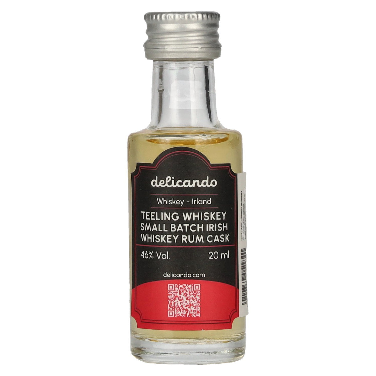 Teeling Whiskey SMALL BATCH Irish Whiskey Rum Cask 46% Vol. 0.02l
