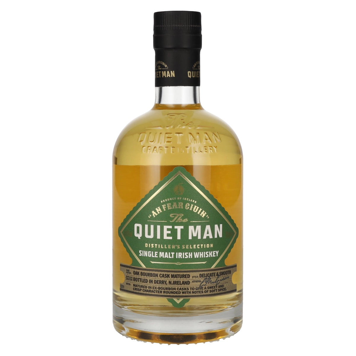 The Quiet Man AN FEAR CIUIN Distiller's Selection Single Malt Irish Whiskey 40% Vol. 0.7l