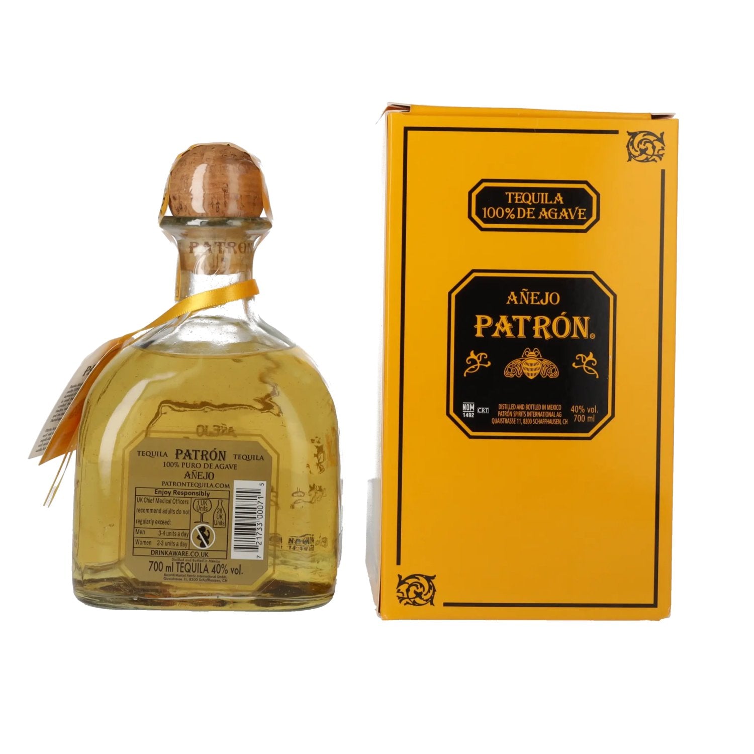 Patrón Tequila Añejo 40% Vol. 0.7L in Gift Box