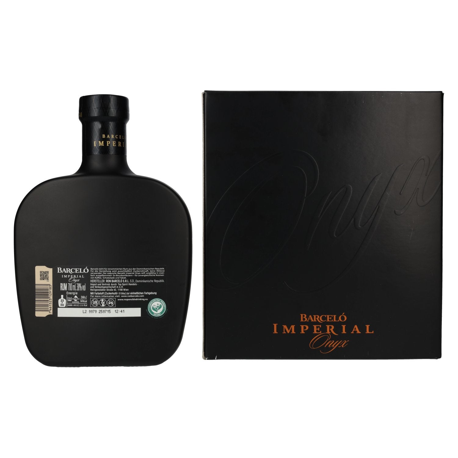 Barceló Imperial ONYX Ron Dominicano 38% Vol. 0,7l in Geschenkbox