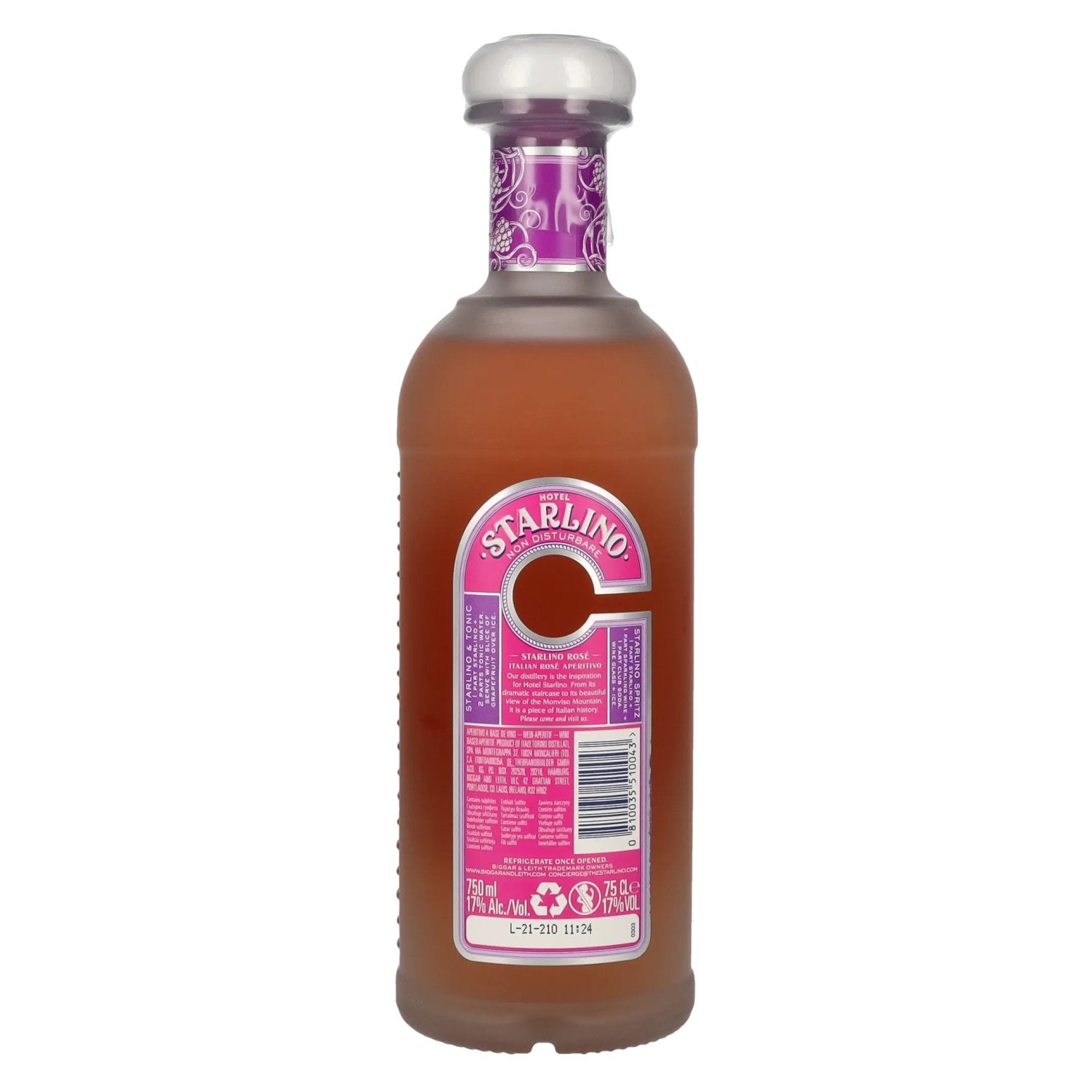 Starlino ROSÉ Aperitivo 17% Vol. 0.75l