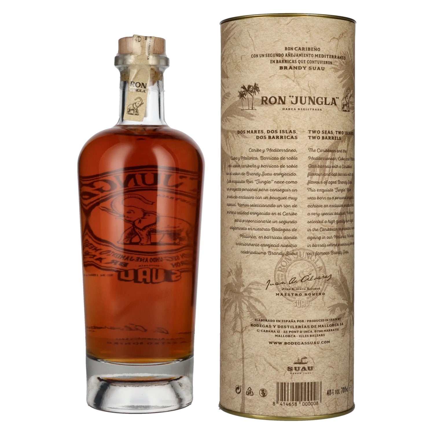 Ron Jungla 40% Vol. 0.7l in gift box