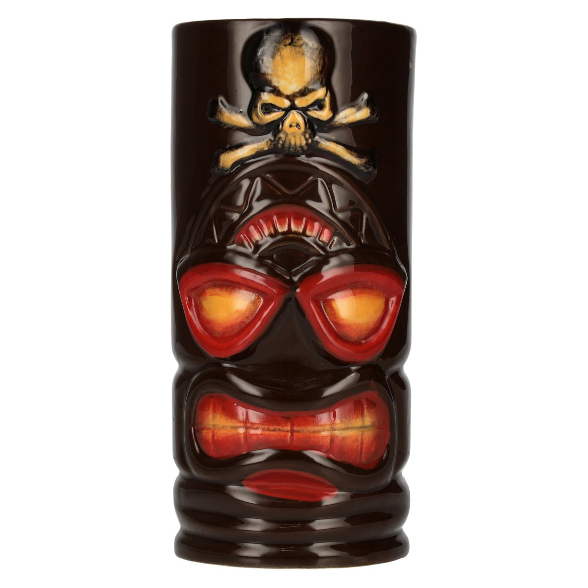 Krakatoa Ceramic Tiki Mug, 0.7 litres