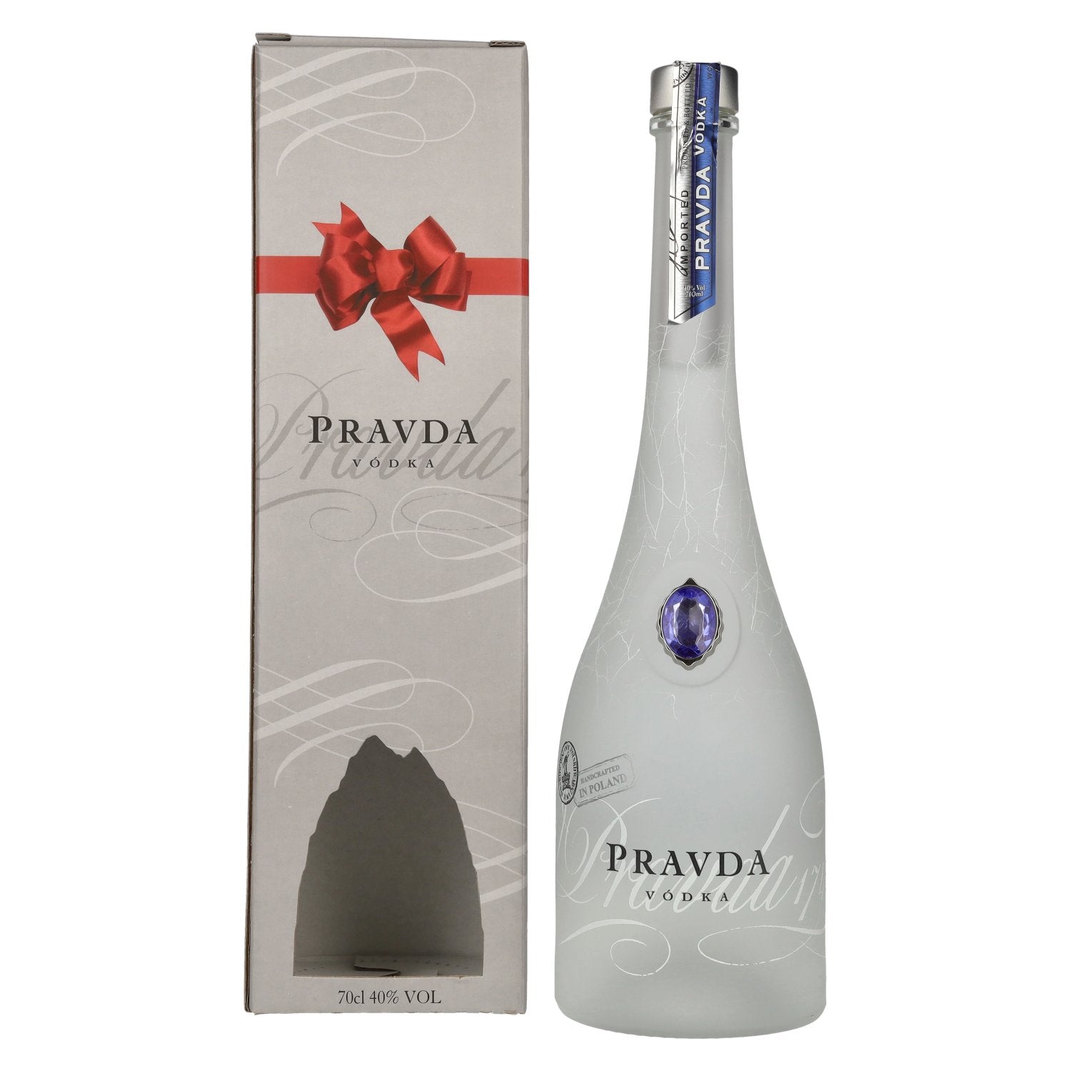 Pravda Vodka 40% Vol. 0.7L in Gift Box