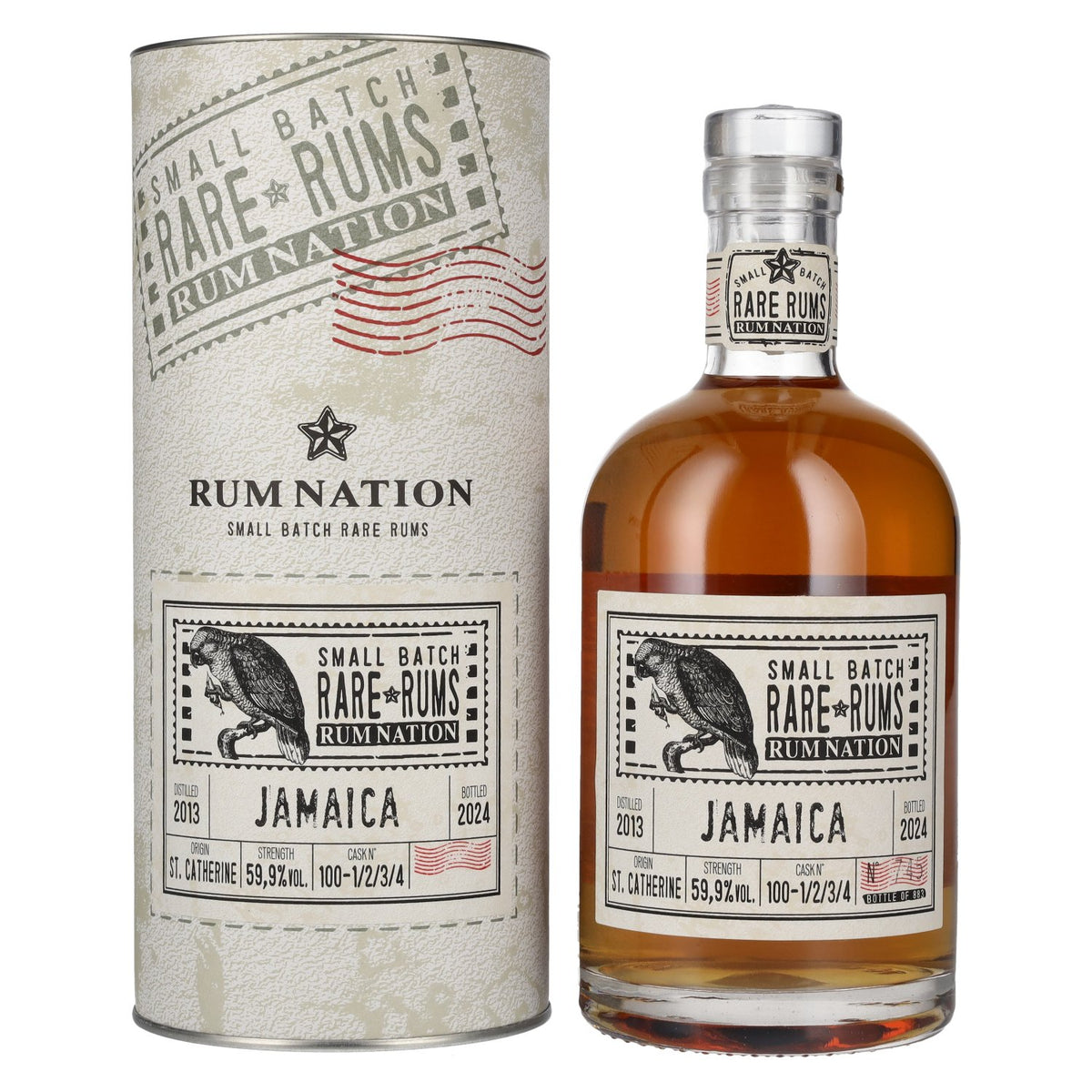Rum Nation Rare Rum JAMAICA 2017/2024 59.9% Vol. 0.7l in gift box