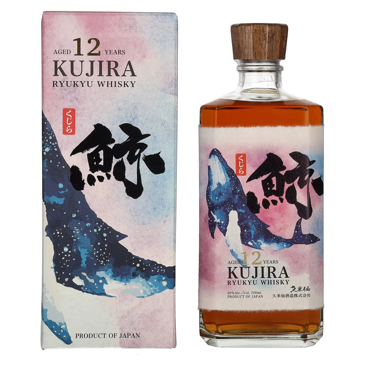 Kujira Ryukyu 12 Years Old SHERRY CASK Whisky 40% Vol. 0.7l in gift box