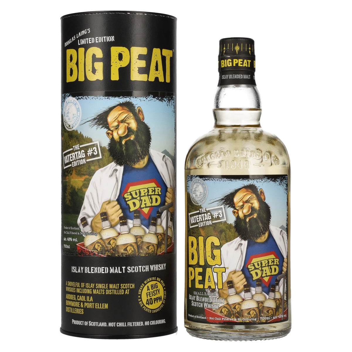 Douglas Laing BIG PEAT The FATHER'S DAY Edition Batch #3 48% Vol. 0.7L in gift box