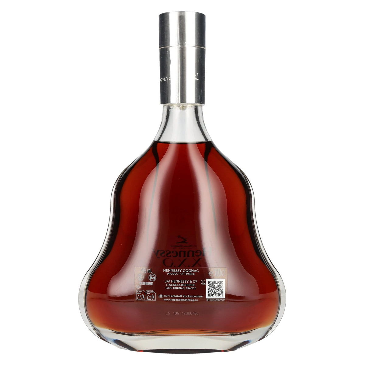 Hennessy X.X.O Cognac Hors D'Âge 40% vol. 1 litre