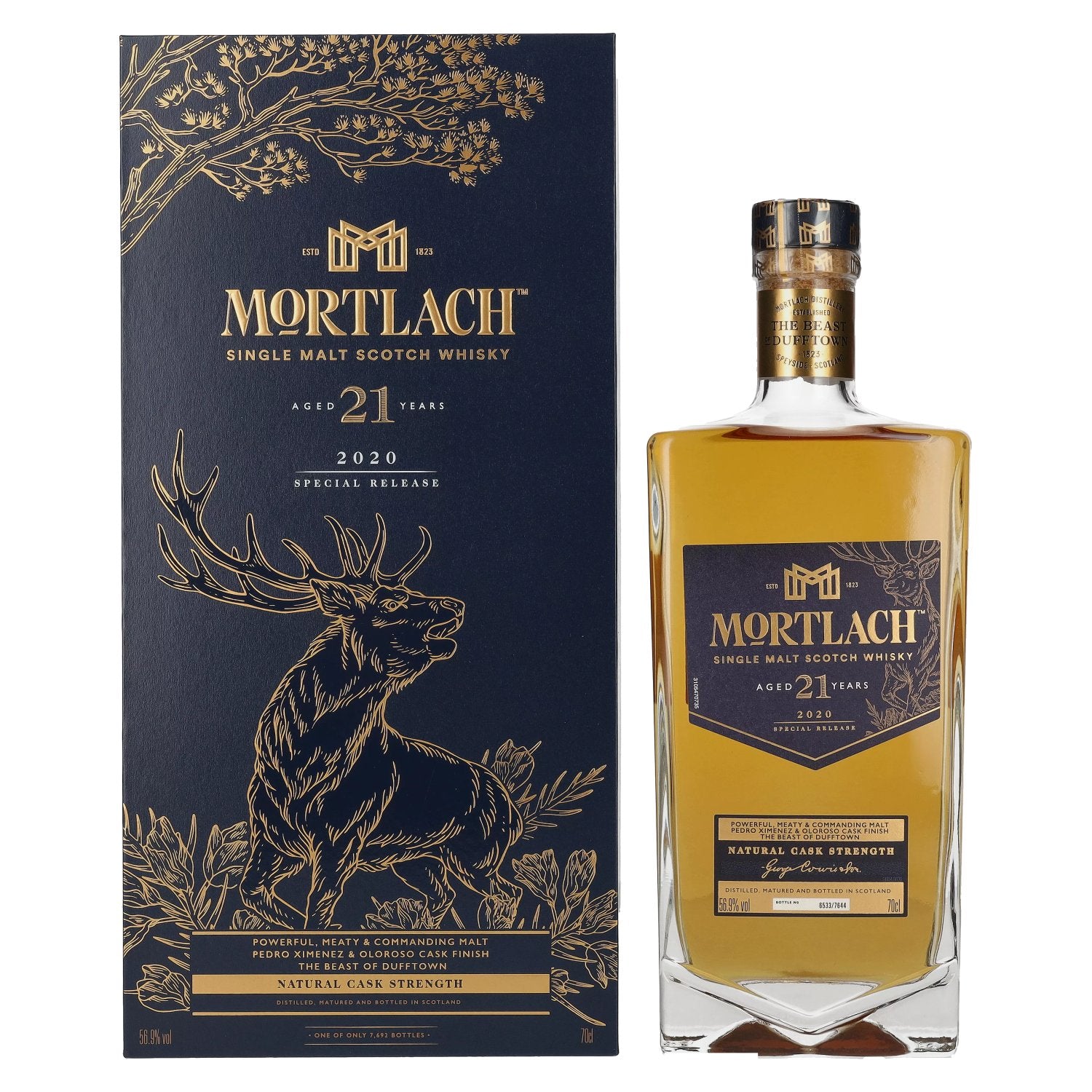 Mortlach 21 Years Old Single Malt Special Release 2020 56.9% Vol. 0.7l in Gift Box